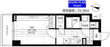 ステージグランデ生田駅前の間取り画像