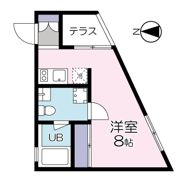 HIGASHI・NIPPORI・PRESSの間取り画像