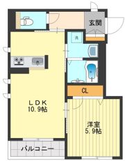 メゾン ドゥ モモの間取り画像