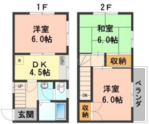 タウンハウスDの間取り画像