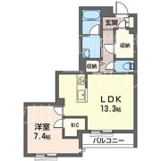 リラフォートタカマツの間取り画像