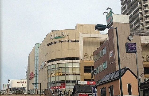 近くのくるるまで1,200m（徒歩15分）