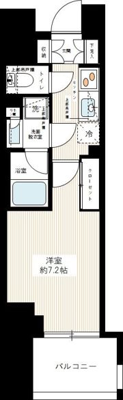 デュフレ南千住の間取り画像