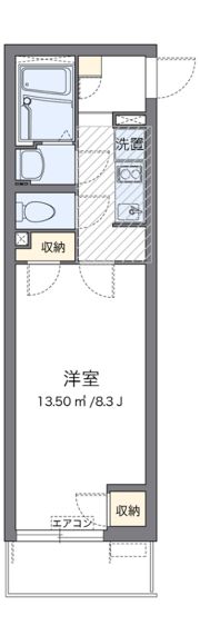 クレイノエスポワールの間取り画像
