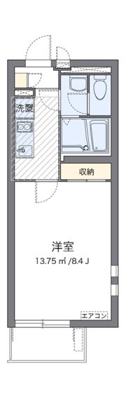 クレイノエスポワールの間取り画像