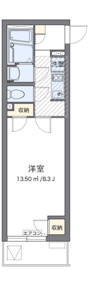 クレイノエスポワールの間取り画像