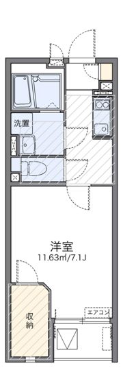 レオネクストコラッジョの間取り画像