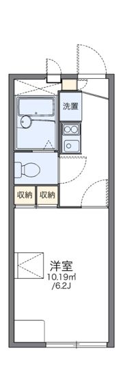 レオパレスカメリア五番館の間取り画像