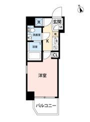 エクセリア門前仲町の間取り画像