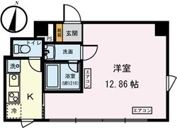 パルク北参道の間取り画像