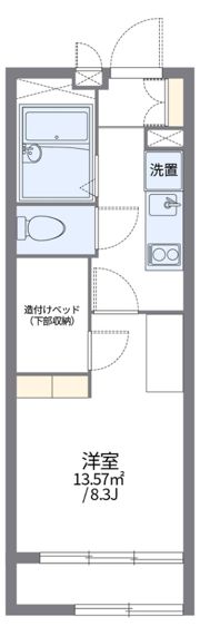 レオパレスルミエール西台の間取り画像