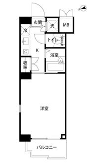 ルーブル世田谷の間取り画像
