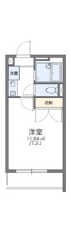 レオパレス葵第1の間取り画像