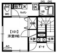 メインシティガーデン スリーゼの間取り画像