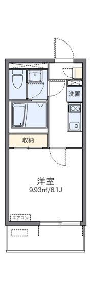 レオネクストNISHIGAIIIIの間取り画像