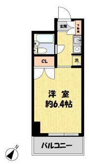 コスモ亀有Vの間取り画像