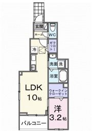 ブランルミエールの間取り画像