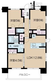 パレステージ本川越の間取り画像
