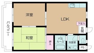 明日香テラスの間取り画像