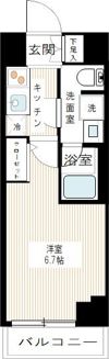 ARCOBALENO MUSASHIKOSUGIの間取り画像