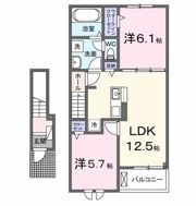 MIYANOMAE554の間取り画像