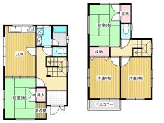 SKヴィレッジC棟の間取り画像