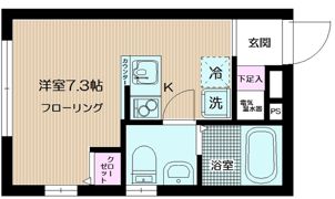 コローナ赤羽の間取り画像