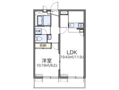 レオパレス翔の間取り画像