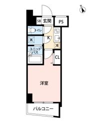 スカイコート後楽園WESTの間取り画像