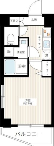 MAXIV武蔵新城の間取り画像