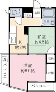 あづまビルの間取り画像
