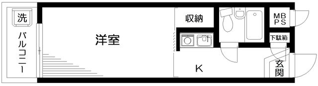 日神パレス田無第二の間取り画像