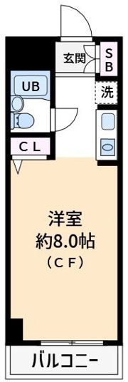 モナークマンション堀切菖蒲園の間取り画像
