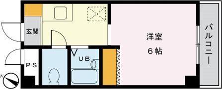 グリーンハイムヴィラながいの間取り画像