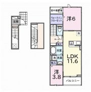 ミルト ブリッサ 大原の間取り画像