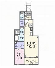 ミルト ブリッサ 大原の間取り画像