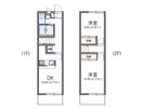 レオパレスグリーンウッドIIの間取り画像