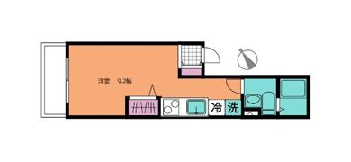 UMEX鶴見の間取り画像