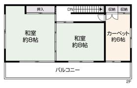 市川邸戸建の間取り画像