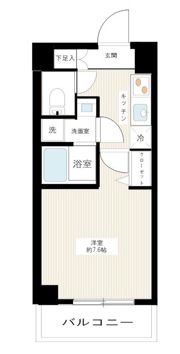 MAXIV武蔵新城の間取り画像