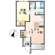 リバーサイド グリーンの間取り画像