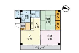 マンション石川の間取り画像
