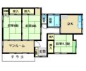 森山様貸家（3DK）の間取り画像
