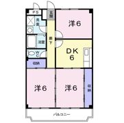 シャンブル21の間取り画像