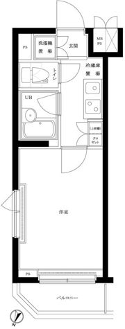 ルーブル鷺宮参番館の間取り画像