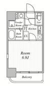 グランヴェルジュ大鳥居の間取り画像