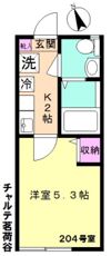チャルテ茗荷谷の間取り画像