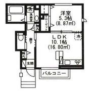ヴィラセレビィの間取り画像