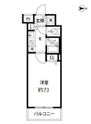 スカイコート阿佐ヶ谷第5の間取り画像