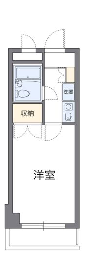 レオパレスRXコスモMの間取り画像